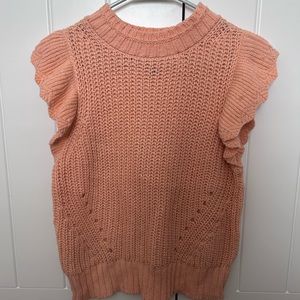 Short sleeve butterfly sweater
